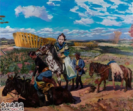 刘小东个展亮相798 用画笔上演空城记 收藏资讯