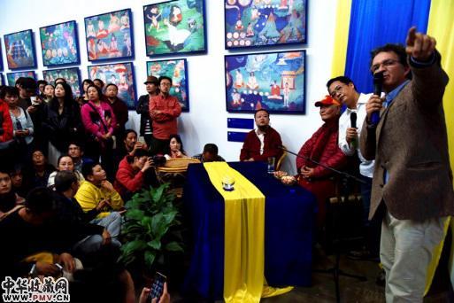 意大利西藏博物馆馆长Alexsiedlecki（艾雷克丝）