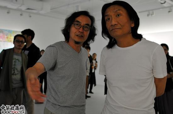 隋建国与苏新平（杨炤龙 摄）