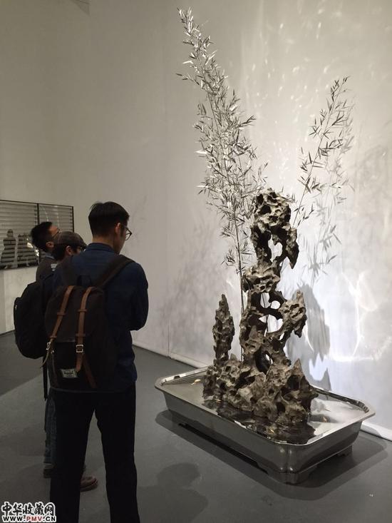 郭子龙作品展现场