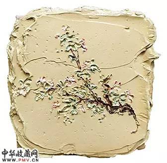 王焱 《桃花》  20×20cm 布面油画 2015