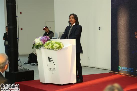 《眼睛与心灵：印度当代艺术新的介入》展 中国美术馆馆长吴为山致辞