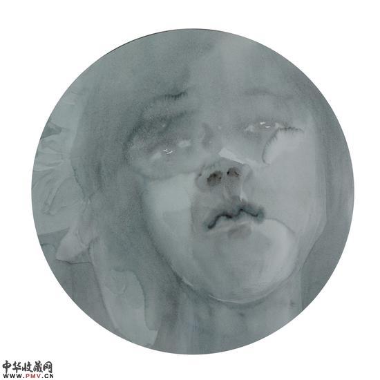 张月，上海上海收藏有心无题2   60x60cm ，理工2015年