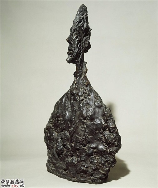 贾科梅蒂，整個資訊迭戈胸像，賈科積聚1955