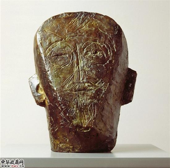 贾科梅蒂，父親頭像，1927