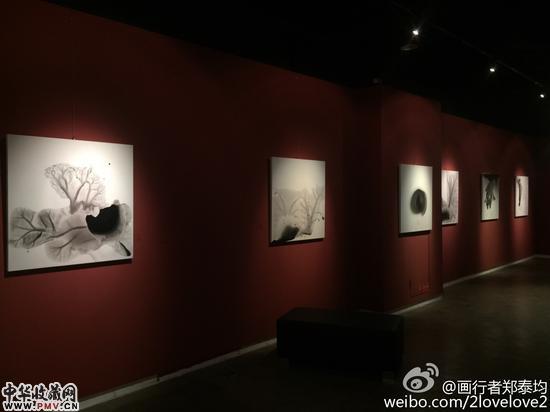 “梵净——郑泰均当代禅画展”