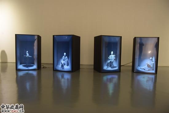 “四界”艺术展 现场