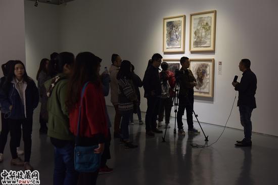 “四界”艺术展 现场