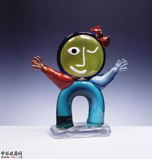 Juan Ripolles  《莫妮卡》 50x45x16cm 玻璃