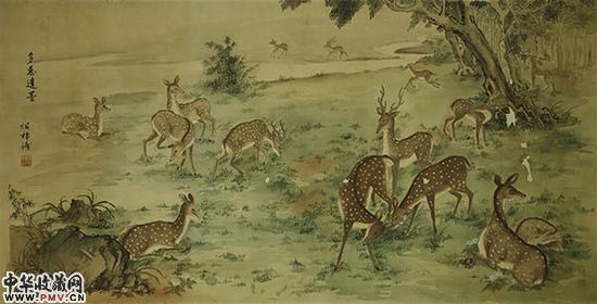 这是弟孙多慈孙多慈晚年的作品，也是举办孙多慈本人最喜欢的作品之一。