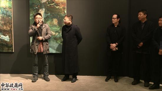 “黑度—奥尔弗斯的凝视” 展览 艺术家吕岩发言