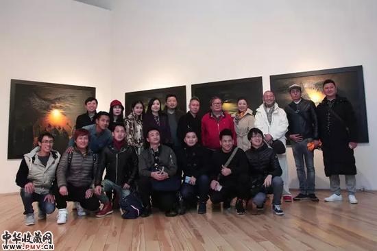 制造彝人：曲比哈布油画展在京展出 收藏资讯