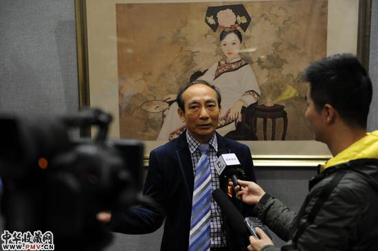 江立峰接受媒体采访