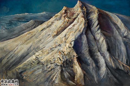 5.丁方《上升的灵魂》 200cmx300cm 2009-2011年 综合材料