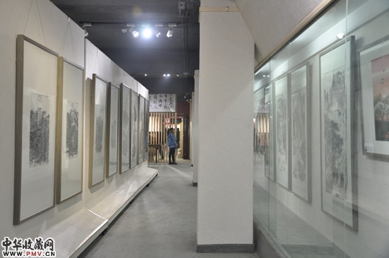 “笔墨意象名家邀请展”现场