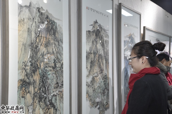 “笔墨意象名家邀请展”现场