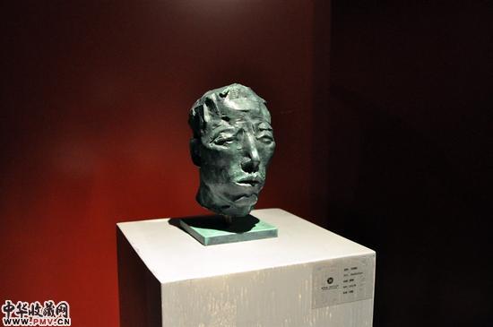 “原?溯”陈辉、董书兵、李鹤三人雕塑展现场