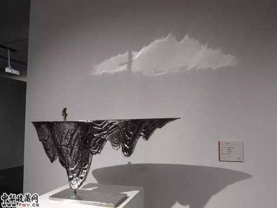 马辉 《寻道·山水》 不锈钢 长100cm 2015