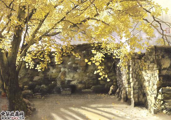 秋后的画作阳光40cmX50cm     2015