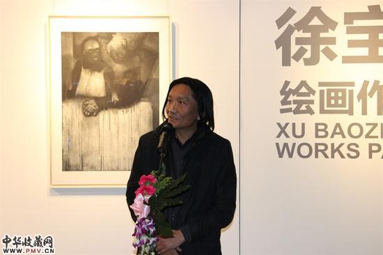 中央美术学院副院长、徐宝讯中国版画艺术委员会副主任苏新平教授