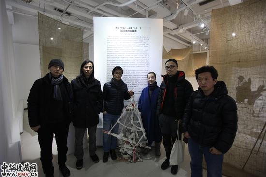 “吗哪——张立涛雕塑作品展”展览现场