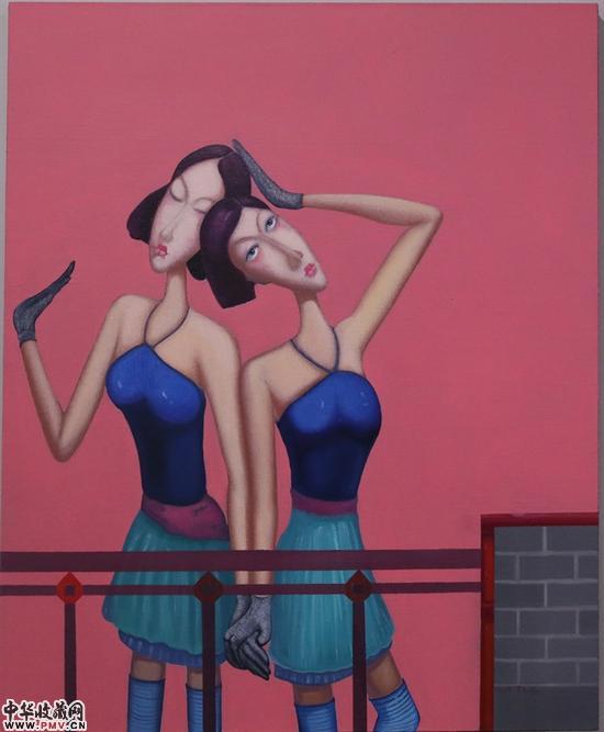 欲望归零  吴志鹏  80x100cm  布面油画    2015   7000