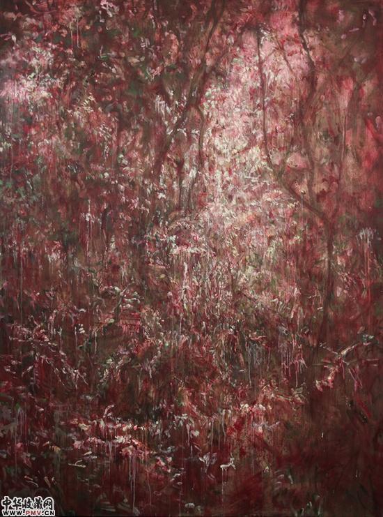 罗荃木 Luo Quanmu_风景 Landscape_250x180cm_布面油画 oil on canvas_2015
