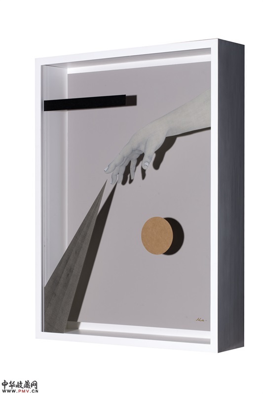 马灵丽 Ma Lingli_姿态4 Posture 4_60x80cm_绢本绘画_2015s