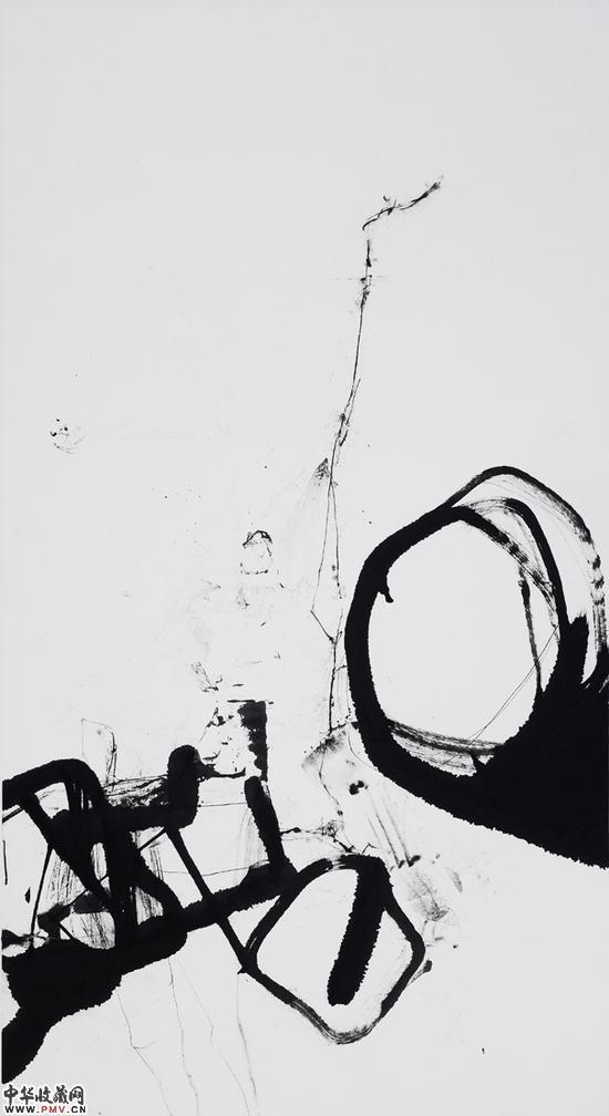 升 Survie 181X97cm2015水墨Ink on Paper