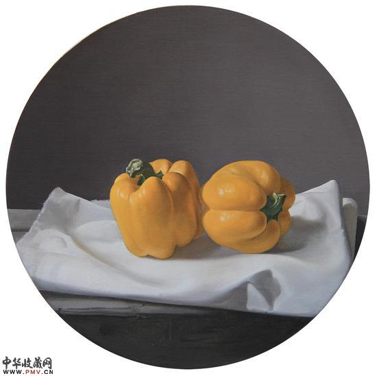 李雪松 二娇图40x40cm