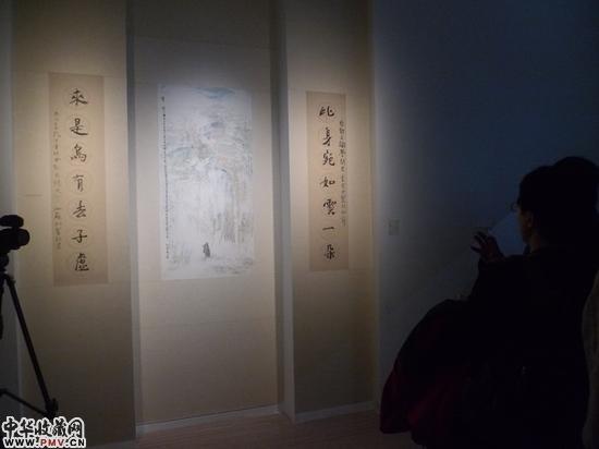 “天地生人?董欣宾”艺术展现场