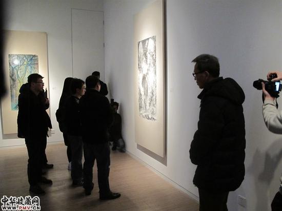 “天地生人?董欣宾”艺术展现场