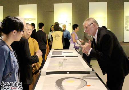 佛语禅心-田旭桐禅意水墨巡回展展览现场-1