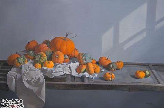 李雪松——金色的秋天150x100cm 2013