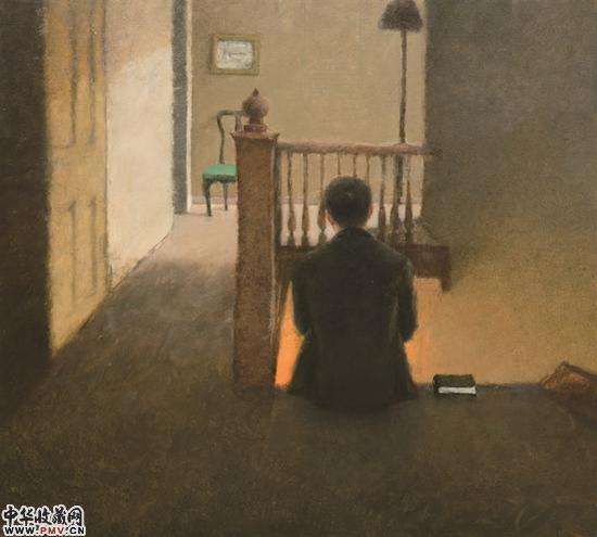 许永城——阁楼 布面油画 160x180cm 2014 許永城 副本副本