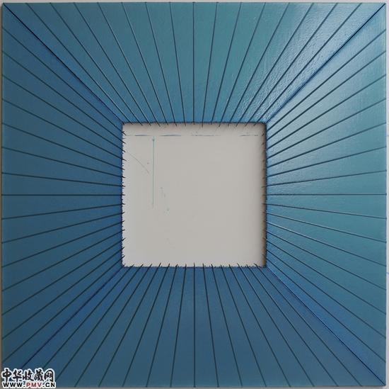 尹茂健《2014.3.2-2014.6.28》200x200cm综合材料 2014