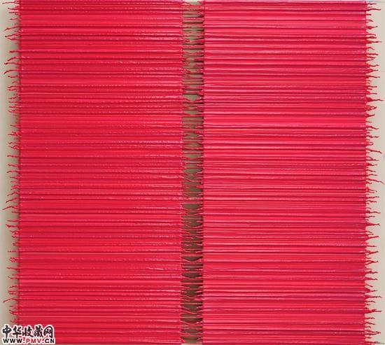 尹茂健《2013.11.7-2014.2.27》120x120cm 综合材料 2014年