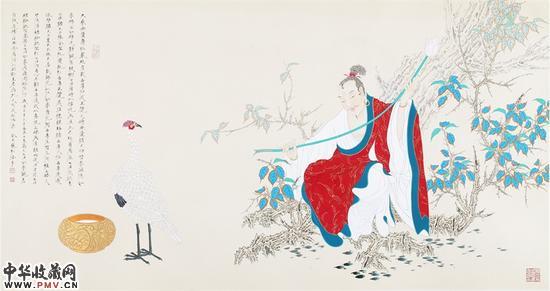 李巍松 菩提正觉图 93×185厘米 2013年 李巍松
