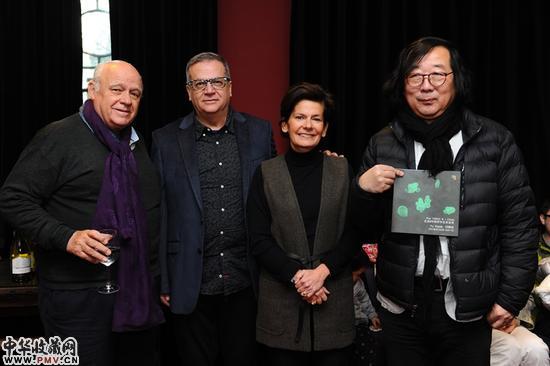 我夫人的故居---付晓洁个展 嘉宾合影