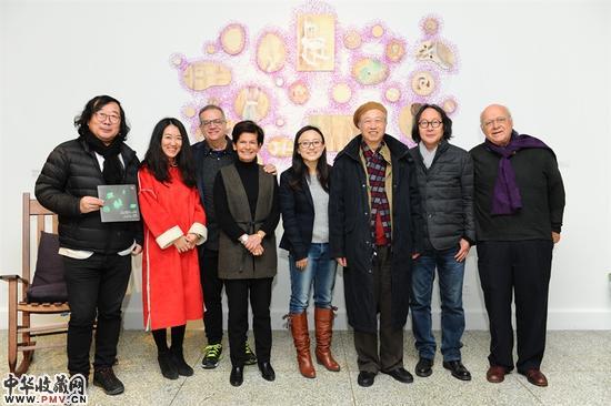 我夫人的故居---付晓洁个展 嘉宾合影