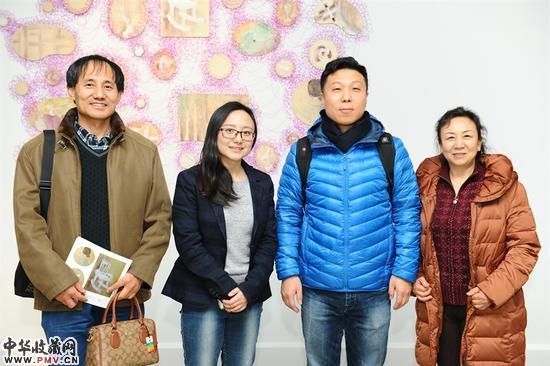 我夫人的故居---付晓洁个展 嘉宾合影