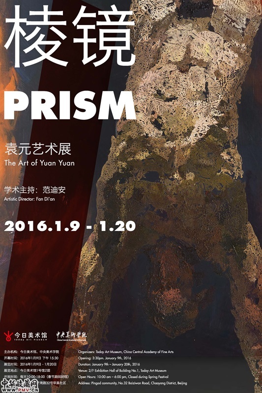 棱镜：袁元艺术展亮相今日美术馆 收藏资讯
