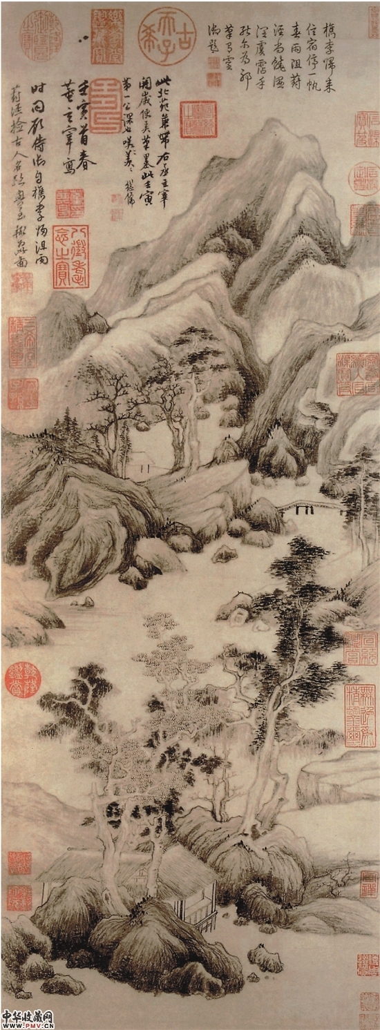 明 董其昌 葑泾访古图