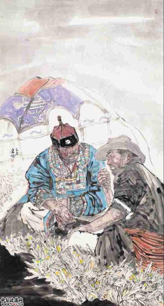 郭建明《草原兄弟》