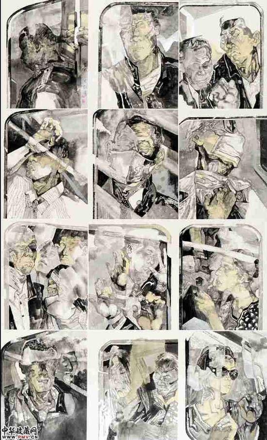 刘伟《窗·殇》