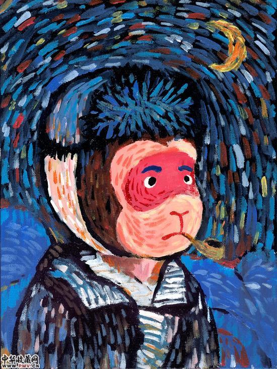 孙悟空·梵高版