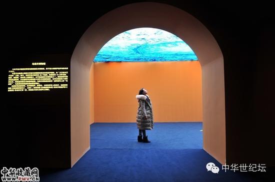 “漂流的文明”展览现场