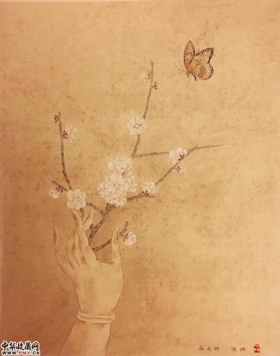 得遇曹溪禅：陈姗工笔花鸟迎春展亮相广州 收藏资讯