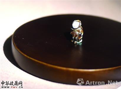 南京市博物馆展出的宋代猴形玛瑙饰件