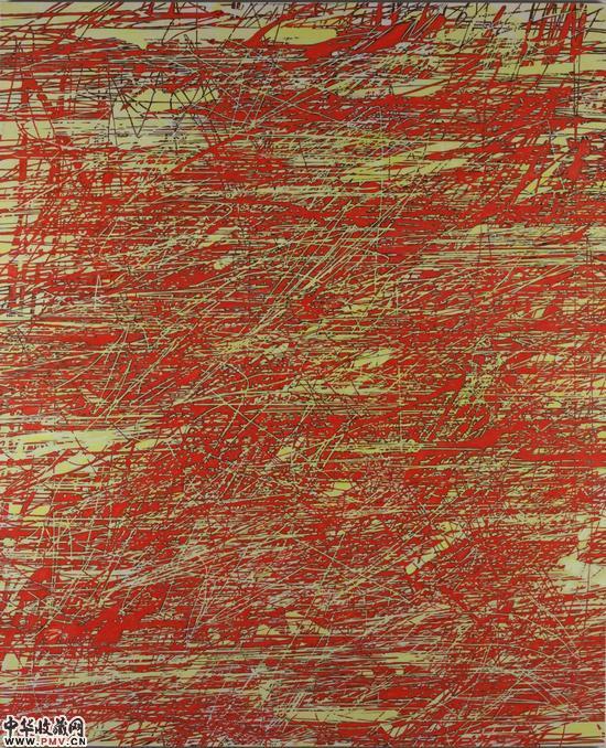 红丨布面油画丨180×200cm丨2016
